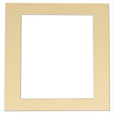 Poster Palooza 30x42 Mat Bevel Cut for 27x40 Photos - Acid Free Tan Precut Matboard - For Pictures, Photos, Framing - 4-ply Thickness