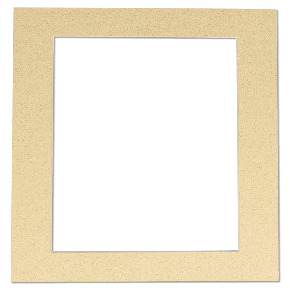 Poster Palooza 30x42 Mat Bevel Cut for 27x40 Photos - Acid Free Tan Precut Matboard - For Pictures, Photos, Framing - 4-ply Thickness