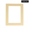 Poster Palooza 30x42 Mat Bevel Cut for 27x40 Photos - Acid Free Tan Precut Matboard - For Pictures, Photos, Framing - 4-ply Thickness view 2