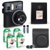 Fujifilm Instax Mini 41 Instant Camera Vintage Black. + Fujifilm Value Pack (40 Sheets) + Shutter Accessories Bundle, Includes Vintage Style Compatible Carrying Case, Black Photo Album 64 Pockets view 1