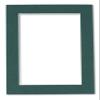32x32 Mat Bevel Cut for 27x30 Photos - Acid Free Forest Green Precut Matboard With Backing Board and Crystal Clear, Self Seal Photo Mat Bag - For Pictures, Photos, Framing - 4-ply Thickness view 3