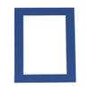 32x32 Mat Bevel Cut for 27x30 Photos - Acid Free Bottle Blue Precut Matboard With Backing Board and Crystal Clear, Self Seal Photo Mat Bag - For Pictures, Photos, Framing - 4-ply Thickness view 3