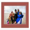32x32 Mat Bevel Cut for 27x30 Photos - Acid Free Brick Red Precut Matboard With Backing Board and Crystal Clear, Self Seal Photo Mat Bag - For Pictures, Photos, Framing - 4-ply Thickness view 4