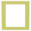 11x22 Mat Bevel Cut for 5x15 Photos - Acid Free Pistachio Green Precut Matboard With Backing Board and Crystal Clear, Self Seal Photo Mat Bag - For Pictures, Photos, Framing - 4-ply Thickness view 3