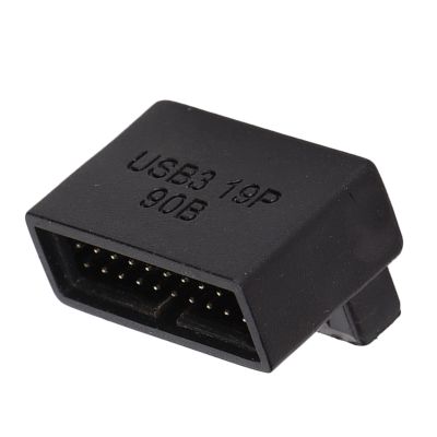 USB 3.0 90 Adapter Power Adapter Professional USB 3.0 90 Adapter Multilayer Circuit Board Easy Installation 19/20Pin Power Adapter(PH19B Integral)