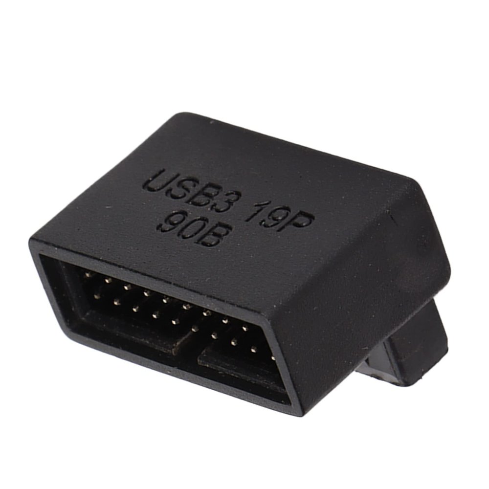 USB 3.0 90 Adapter Power Adapter Professional USB 3.0 90 Adapter Multilayer Circuit Board Easy Installation 19/20Pin Power Adapter(PH19B Integral)