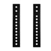 VIVO Vertical VESA Extender Plate Bracket Kit Designed for Low VESA Pattern TVs, Fits TV Ceiling Mounts, 2 Brackets, Black, MOUNT-AD165 view 1