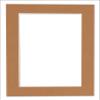 13x19 Mat Bevel Cut for 11x16 Photos - Acid Free Aged Oak Brown Precut Matboard With Backing Board and Crystal Clear, Self Seal Photo Mat Bag - For Pictures, Photos, Framing - 4-ply Thickness view 3