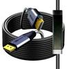4K DisplayPort to HDMI Cable 50FT with IC, 4K60HZ (1440P 60Hz, 1080P 120Hz), DP to HDMI for Dell, Monitor, Projector, Desktop, AMD, NVIDIA, Lenovo, HP,ThinkPad-Grey Samsung and More view 1