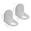 DOITOOL Wall Mounted Shelves Shower Bottle Rack Hook Self Adhesive Wall Mounted Soap Bottle Holder, 2Pcs Shampoo Dispenser Holder Hand Soap Dispenser for Kitchen Bathroom Wall Mount view 3
