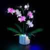LED Light Kit for Lego Orchid 10311 Plant Decor Building Set; Decoration Lights Build a Succulents Display Piece for The Home or Office (Lights Only, No Lego Models) view 2