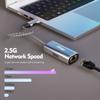 USB C to 2.5G Ethernet Adapter, USB Type C to Gigabit LAN Network Adapter Compatible with Thunderbolt 3 4, for Mac, MacBook Air, MacBook Pro, Laptop, Computer view 2