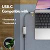 USB C to 2.5G Ethernet Adapter, USB Type C to Gigabit LAN Network Adapter Compatible with Thunderbolt 3 4, for Mac, MacBook Air, MacBook Pro, Laptop, Computer view 3