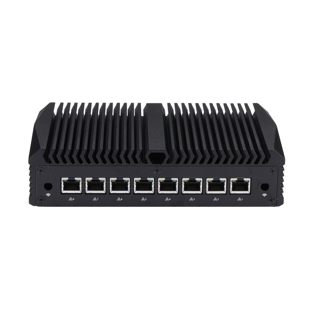 Best Firewall Hardware Q818GE Intel Celeron 3867U,1.8Ghz 15W AES-Ni (Barebones) 8 Intel Gigabit LAN,Used As A Router/Firewall/Proxy 24/7