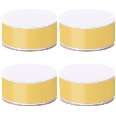 LUOFDCLDDD Furniture LegsFurniture Block Heavy Duty Legs Elevator Extension Made of Carbon Steel Self-Adhesive Raised Cabinet Chair Bed Sofa Coffee Table,Hardware Diy, Load 500Kg, 4Pcs/Yellow/3Cm/1.2