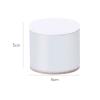 LUOFDCLDDD Furniture LegsFurniture Block Heavy Duty Legs Elevator Extension Made of Carbon Steel Self-Adhesive Raised Cabinet Chair Bed Sofa Coffee Table,Hardware Diy, Load 500Kg, 4Pcs/White/5Cm/2.0I view 2
