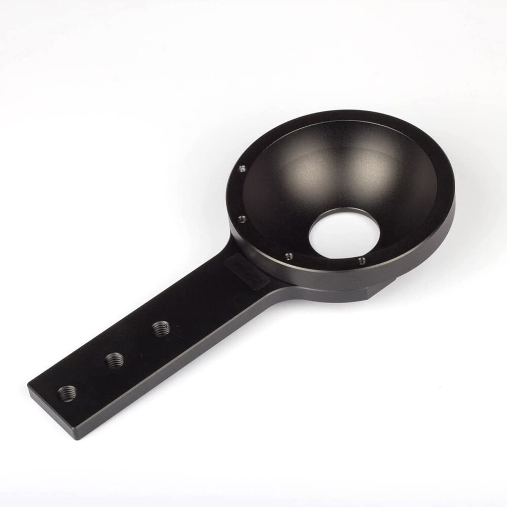 100mm Half Ball Flat Bowl Type Adapter Converter for Jib Arm Camera Crane Tripod Fluid Head