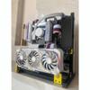 ATX PC Test Bench Handle Carrying Computer Water Cooling Open Frame Overclock Air Case HTPC Support Graphics Card(Black Yellow) view 3