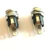 10pc 5.5mm X 2.5mm Panel Mount DC Power Female Supply Metal Jack Socket view 2