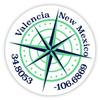Valencia New Mexico 2-Inch Vinyl Decal Sticker Latitude Longitude Compass Design view 1