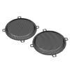 SHMT Pair Black 5.2" Mesh Speaker Grills Cover for Harley Electra Glide Street Glide Tri Glide FLHT FLHX 1996-2013 view 1