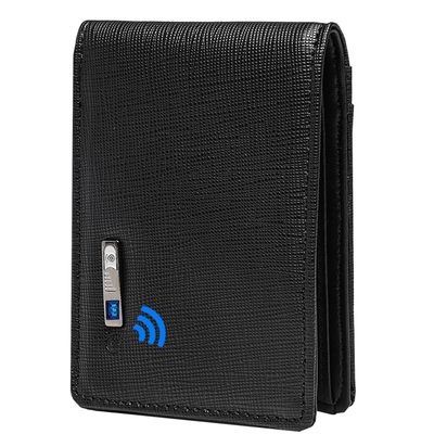SMART CC Trackable Wallet for Men Anti-Lost Mens Wallet Bluetooth Tracker & Finder Credit Card (203Classic Matte)