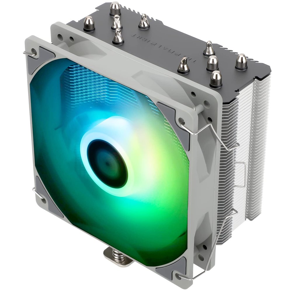 Thermalright Assassin King 120 SE ARGB CPU Air Cooler, AK120 SE ARB, 5 Heatpipes, TL-C12C-S PWM Quiet Fan CPU Cooler with S-FDB Bearing, for AMD AM4/AM5/Intel LGA1700/1150/1151/1200/1851