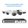 ZOSI 4K 16CH PoE NVR with 4TB Hard Drive,8MP Network Video Recorder Home Security Camera Surveillance System,24/7 Recording,Only Compatible with ZOSI 4K/8MP/5MP/4MP PoE Camera(32 Channel 16-Port) view 2