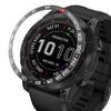 BAIHUIAM Bezel Ring Compatiable with Garmin Fenix 7X, Stainless Steel Bezel Ring Adhesive Cover Anti Scratch & Collision Protector for Garmin Fenix 7X Sapphire Solar (Black - Not for 7/7S) view 1
