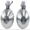 Rockville Pair WB65KLS Silver 6.5" Marine Wakeboard LED Tower Speakers, 300W Peak/150W RMS, 4 Ohm, Waterproof, Multi-Color LED Lighting, 360 Degree Swivel for Boats and ATVs view 3