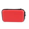 Mobestech Electronics Accessory Organizer Bag Travel Storage Case Dividers for Gadgets Cables and More Portable and Versatile Design Red view 1