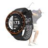 CANMORE TW411 Golf GPS Watch with Fitness Tracker, 41,000+ Free Preloaded Worldwide Course, Upgraded IC Chip, Orange view 1