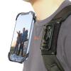 TOOLIN Backpack Strap Phone Holder,Backpack Strap Clip for Phone,Backpack Clamp Mount for Phone Fit Hiking/Alpinism/Climbing/Traveling view 1