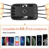 TOOLIN Backpack Strap Phone Holder,Backpack Strap Clip for Phone,Backpack Clamp Mount for Phone Fit Hiking/Alpinism/Climbing/Traveling view 2