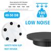 Professional Electric Turntable Motorized Rotating Stand with Remote Control,360 Degree Motorized Automatic Revolving Platform 16.5inch Dia for Photography Products Display,Max Load 220lb,Black view 2