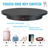 Professional Electric Turntable Motorized Rotating Stand with Remote Control,360 Degree Motorized Automatic Revolving Platform 16.5inch Dia for Photography Products Display,Max Load 220lb,Black view 4