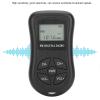 PUSOKEI FM Stereo Radio, Radio Receiver with Headphones, Mini Portable Radio FM Stereo Receiver for Walking, Jogging, Mowing, Church, Tour (Black) view 3
