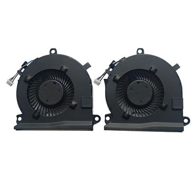 (2 Pack) CPU Cooling Fans Intended for HP Pavilion Gaming 15-EC 16-A Series Laptop L77560-001 15-ec1000 15-ec1073dx 15-ec0751ms 15-ec1015nu 15-ec1009na 15-ec0901na 16-a0075cl 16-a0032dx