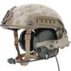 COMBATGEAR Tactical Headset with ARC Rail Adapter Ear Defender Airsoft Headphone Come with K 2 pin Push to Talk FG view 4