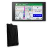 BoxWave Case Compatible with Garmin DriveLuxe 50LMTHD - Velvet Pouch, Soft Velour Fabric Bag Sleeve with Drawstring - Jet Black view 1