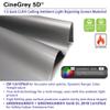 Elite Screens Aeon CineGrey 5D, 103 inch Diagonal 16:9, Edge Free Ceiling Light Rejecting and Ambient Light Rejecting Fixed Frame Projection Projector Screen for Movie Home Theater, AR103DHD5, Black view 3