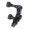 BGNing 360 Degree Rotation Mounts Adapters Helmet Adapters Mounts Metal Material Compatible with GoPro/XiaoYi/EKEN/Action Camera (Long and Short knurled Screws) view 4