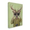 Stupell Industries Funny Cute Deer Binoculars, 30 x 40 Inch Canvas Wall Art view 2
