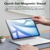 ESR iPad Air 13 Inch Case Keyboard (M3/M2, 2025/2024) & iPad Pro 12.9 inch (6th/5th/5th/3rd) Magic Keyboard, Easy-Set Floating Cantilever Stand, Precision Multi-Touch Trackpad, Rebound Series, White view 4