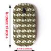 2.4G Wireless Mouse with Cute Pattern Design for All Laptops and Desktops with Nano Receiver - Autumn Colored Leaves view 2