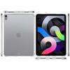 Callyue Case for iPad Air 5th/4th Generation 10.9" 2022/2020,Clear Rubber Soft Skin Silicone Side Corner Protective Cover for iPad Air 11 Inch 7th/6th Generation (M3/M2) 2025/2024 Tablet-Transparent view 2