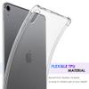 Callyue Case for iPad Air 5th/4th Generation 10.9" 2022/2020,Clear Rubber Soft Skin Silicone Side Corner Protective Cover for iPad Air 11 Inch 7th/6th Generation (M3/M2) 2025/2024 Tablet-Transparent view 3