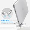 Callyue Case for iPad Air 5th/4th Generation 10.9" 2022/2020,Clear Rubber Soft Skin Silicone Side Corner Protective Cover for iPad Air 11 Inch 7th/6th Generation (M3/M2) 2025/2024 Tablet-Transparent view 4