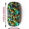 2.4G Wireless Mouse with Cute Pattern Design for All Laptops and Desktops with Nano Receiver - Bright Tropical Jungle Exotic Leaf view 2