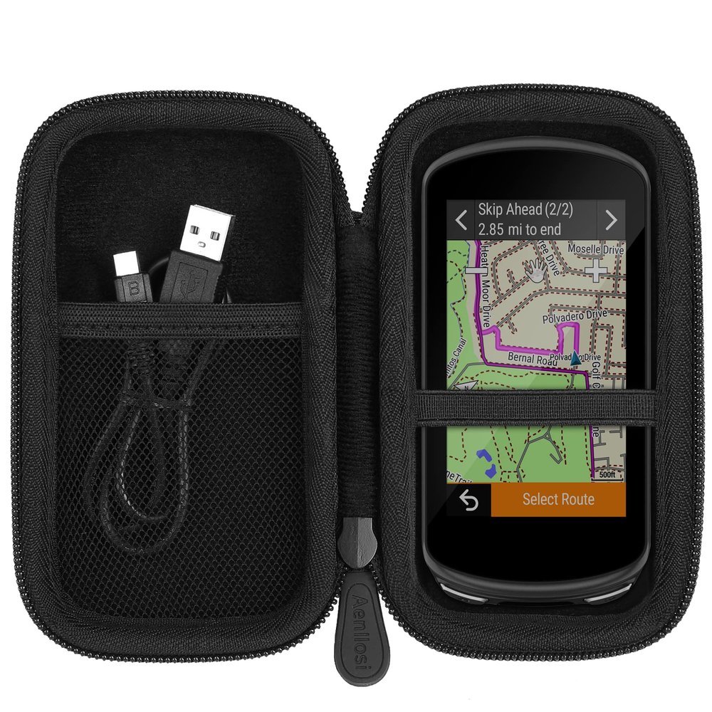 Aenllosi Hard Carrying Case for Garmin Edge 1050/1030 Plus/1040 Bike Computer